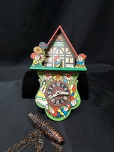 Snow White Seven Dwarfs Cuckoo Clock West Germany- Parts Or Restoration  - $39.99