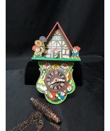 Snow White Seven Dwarfs Cuckoo Clock West Germany- Parts Or Restoration  - $748.61 MXN