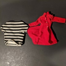 Barbie Pirate Striped Clothing 50s or 60s Snap Dress Mattel TORN- READ Vtg - $13.86