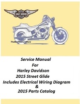 2015 Harley Davidson Street Glide Touring Models Service Manual - £20.38 GBP