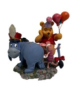 Simply Pooh RETIRED “Wishing You Birthday Merriment and Such” Figurine 4.5” - $17.83 CAD