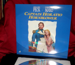 &#39;captain Horatio Hornblower&#39; Gregory Peck C;Assic On Laser Disc - Near-Mint - £6.15 GBP