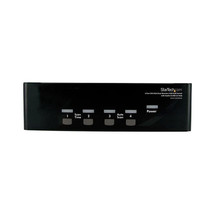 Startech.Com SV431DDVDUA 4 Port Kvm Switch Dvi And Vga Dual Screen Display Dvi V - £404.46 GBP