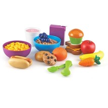 New! Learning Resources Munch It Play Food Lot Mac Cheese Cereal Day care Set - $29.69