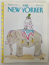 The New Yorker Full Magazine April 18 1988 Circus Show by William Steig No Label - £22.74 GBP