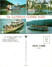 Pennsylvania(PA) Pittsburgh Gateway Clipper Fleet Liberty Belle  VTG Postcard - £7.51 GBP