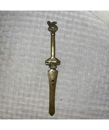 Vintage Brass Letter Opener Griffin On Handle 10in long - $554.67 MXN