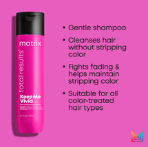 Matrix Total Results Keep Me Vivid Shampoo, Liter image 2