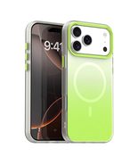 Case for iPhone 14 (Color: GREEN) Frosted Hard Silicon Back Case - $67.88 CAD