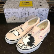 VANS Smack / Pearl Peanuts Snoopy Lucy With Box youth size 3 EUC - $63.11