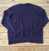 Gap Men’s Pullover sweater size L Eggplant E1 - £10.27 GBP