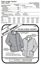 Adult’s Polar Lodge Jacket Coat #532 Sewing Pattern (Pattern Only) gp532 - $8.00