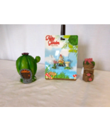 Miniature Gnome Cactus Home + Figurine + Acc Garden Sets 5 Total Pieces NEW - $150.79 MXN