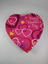 Vintage Elmer&#39;s Chocolates New Orleans Valentine Candy Box Pink Red Hearts - $14.80