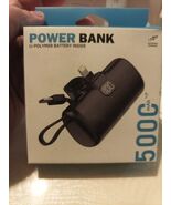 Anker 3-in-1 Power Bank 5000mAh 30W USB-C Charger Builtin Cable Adapter ... - $472.02 MXN