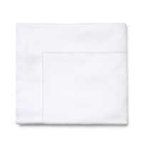 Sferra Fiona White Sateen 100% Long Staple Cotton Sheets or Pillowcases - £98.85 GBP+