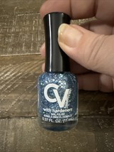 Color Vibe Nail Polish With Hardeners CV033 Cold As Ice - $8.79