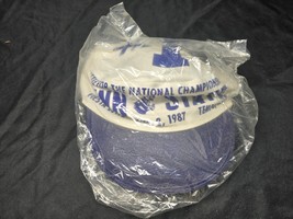 Vintage PENN STATE 1987 FIESTA BOWL Stretch Band Hat - ONE SIZE USA - NE... - $24.73