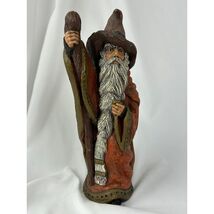 Mike Makras Gandalf Sculpture Hand Painted Wizard Figure Vintage Art 1980 - $7,734.01 MXN