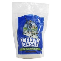 Celtic Sea Salt Vital Mineral Blend Resealable Bag Fine Ground, 1 lb. - £19.44 GBP