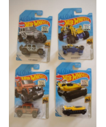 New 2019 Factory Sealed Hot Wheels (4) BAJA BLAZERS #13, #14, #114 #134 - $208.54 MXN