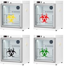 Biohazard Symbol Sign Vinyl Decal Sticker construction lab Refrigerator ... - $5.93