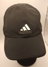 Adidas Dry Fit Light Weight Adjustable Hat Cap Black White - £6.93 GBP