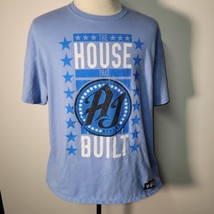 WWE Authentic AJ Styles Men’s Size 2XL Blue The House that AJ Built T Shirt - £10.45 GBP