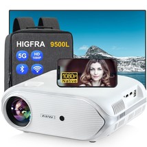 Projector With 5G Wifi And Bluetooth Jifar 560 Ansi 16000L Native 1080P ... - $339.99