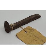 Vintage railroad spike 4 in long - $6.40 CAD