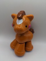 Fisher price amazing animal horse brown replacement animals part piece t... - $9.40