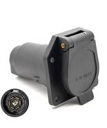 UNORME 7-Pin RV Blade Trailer Wiring Harness Connector 7-Pin - $18.44 CAD