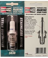 Champion Marine Spark Plug 5838 Stainless Steel Replaces: L78V 833 833M ... - £3.10 GBP