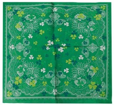 K&#39;s Novelties Wholesale Lot of 6 Paisley Three Leaf Clover Green 22&quot;x22&quot;... - £7.42 GBP