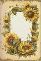 Counted Cross Stitch patterns/ Sunflowers Frame/ Flowers 148 - £7.20 GBP