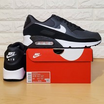 Authenticity Guarantee 
Nike Size 12.5 Air Max 90 Classic Black White Ir... - $179.98