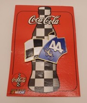 1998 Kyle Petty NASCAR Coca Cola #44 Collectible Hat Lapel Pin Thirst For Racing - £13.17 GBP