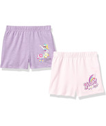 NEW Girls JoJo Siwa Graphic Knit Shorts 2 pr multipk bundle sz 4 pink &amp; ... - £9.39 GBP