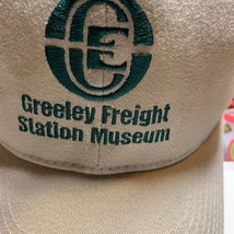 Otto Trucker/Baseball Cap &quot;Greeley Freight Station Museum&quot; Tan One Size - $11.55