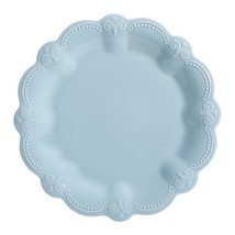 Four (4) Pioneer Woman ~ Light Blue ~ TONI ~ 10.5 ~ Stoneware ~ Dinner Plates - £47.08 GBP