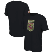Oklahoma Sooners Mens Jordan Veterans Day T-Shirt S/S BLACK - XL &amp; Large - NWT - £20.14 GBP