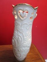 Lenox Vase &quot;Floating Hearts&quot; 8 1/2&quot; [*Lxvase] - £98.92 GBP