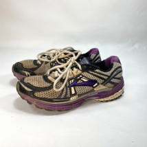 Brooks Adrenaline GTS 12 Womens Shoes Size 8M  Running Purple and Gray Mesh - £12.38 GBP