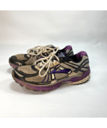 Brooks Adrenaline GTS 12 Womens Shoes Size 8M  Running Purple and Gray Mesh - £12.62 GBP