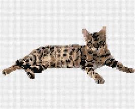 Pepita Needlepoint Canvas: Leo, 9&quot; x 7&quot; - $50.00+