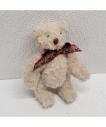 Vintage Fuzzy Wuzzy Wuzza Bear 5&quot; Jointed Plush North American Bear Co. ... - £17.62 GBP