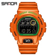 Fashion 2022 New Sanda Outdoor Mens Personalized Sports Watches Waterproof Multi - £28.34 GBP
