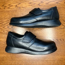 DREW Moonwalk Orthopedic Shoe Womens 10 Narrow Black Leather Arthritis 1... - $34.29