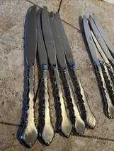 Oneida Community Betty Crocker CELLO Stainless Steel 5 Dinner Knives 2 S... - £14.67 GBP