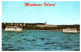 Arnold Boat Service Grand Hotel Mackinac Island Michigan Postcard 1970 - £7.90 GBP